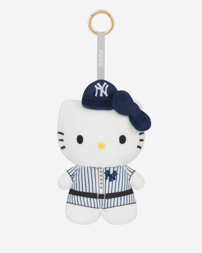 New York Yankees Plush Hello Kitty® Bag Charm Keychain FOCO - FOCO.com