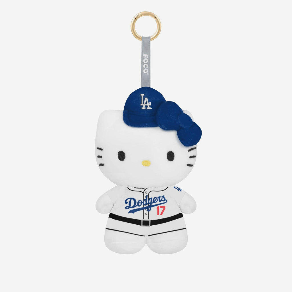 Shohei Ohtani Los Angeles Dodgers Plush Hello Kitty® Bag Charm Keychain FOCO - FOCO.com