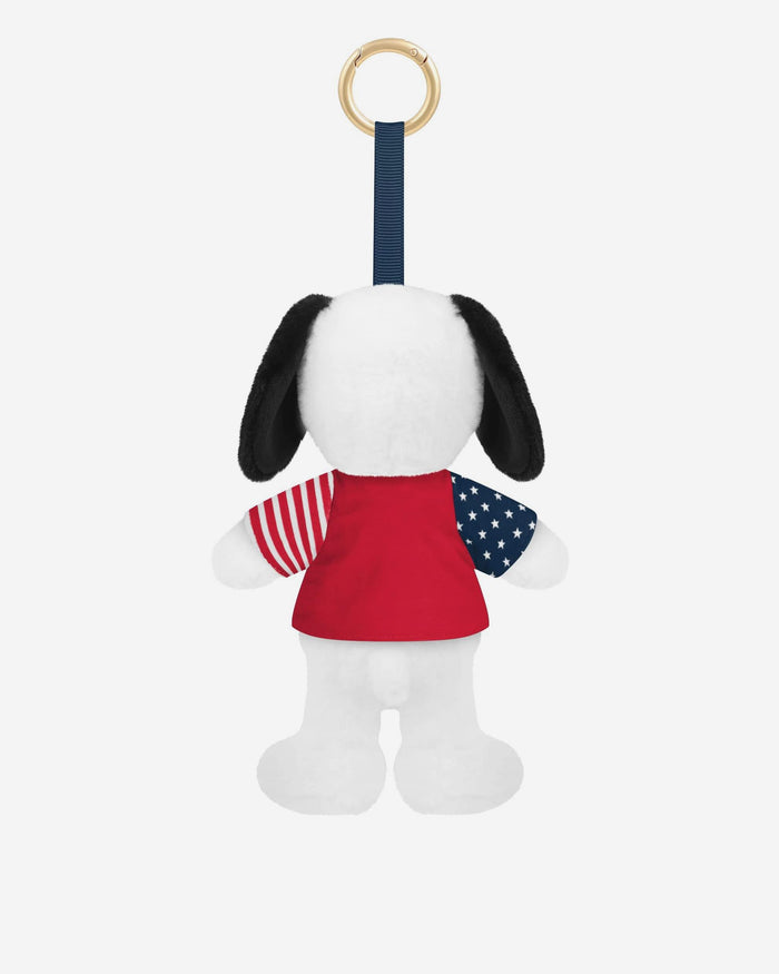 Boston Red Sox Americana Plush Snoopy Peanuts Bag Charm Keychain FOCO - FOCO.com