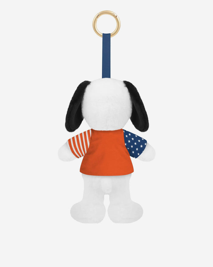 New York Mets Americana Plush Snoopy Peanuts Bag Charm Keychain FOCO - FOCO.com