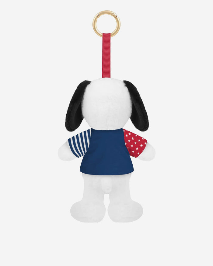Philadelphia Phillies Americana Plush Snoopy Peanuts Bag Charm Keychain FOCO - FOCO.com