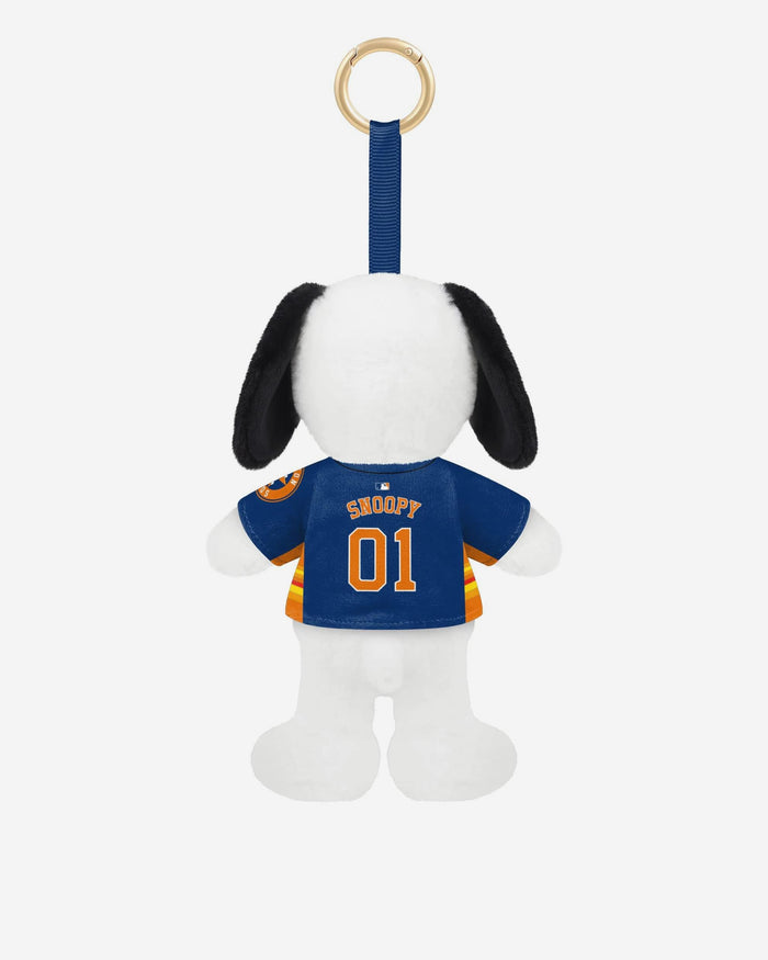 Houston Astros Plush Snoopy Peanuts Bag Charm Keychain FOCO - FOCO.com