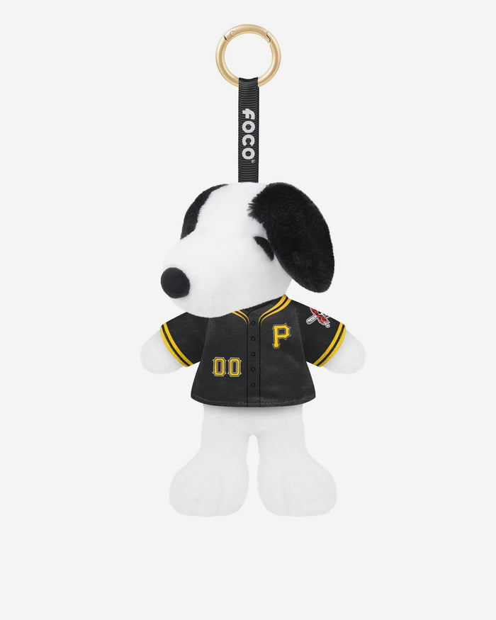 Pittsburgh Pirates Plush Snoopy Peanuts Bag Charm Keychain FOCO - FOCO.com