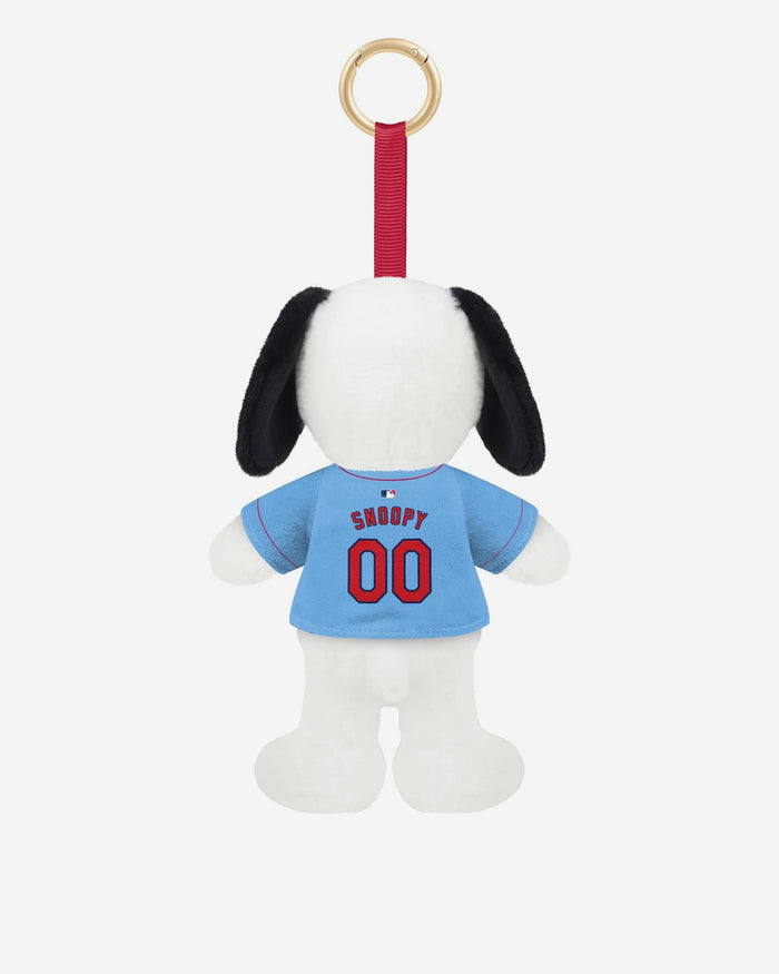St Louis Cardinals Plush Snoopy Peanuts Bag Charm Keychain FOCO - FOCO.com