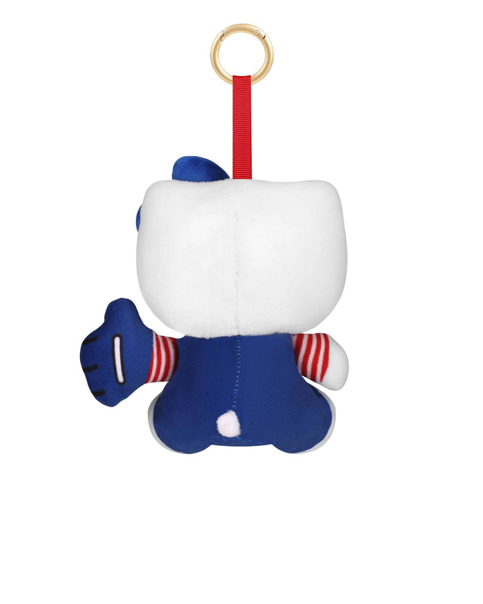 2026 MLB All Star Plush Hello Kitty® Americana Bag Charm Keychain