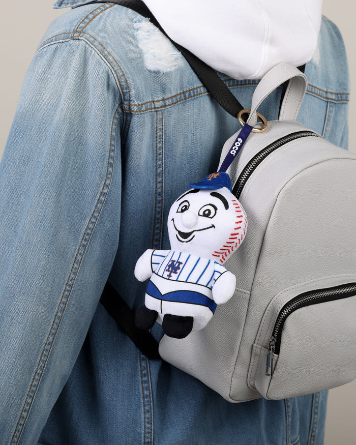New York Mets Plush Teamie Beanie Mascot Bag Charm Keychain FOCO - FOCO.com