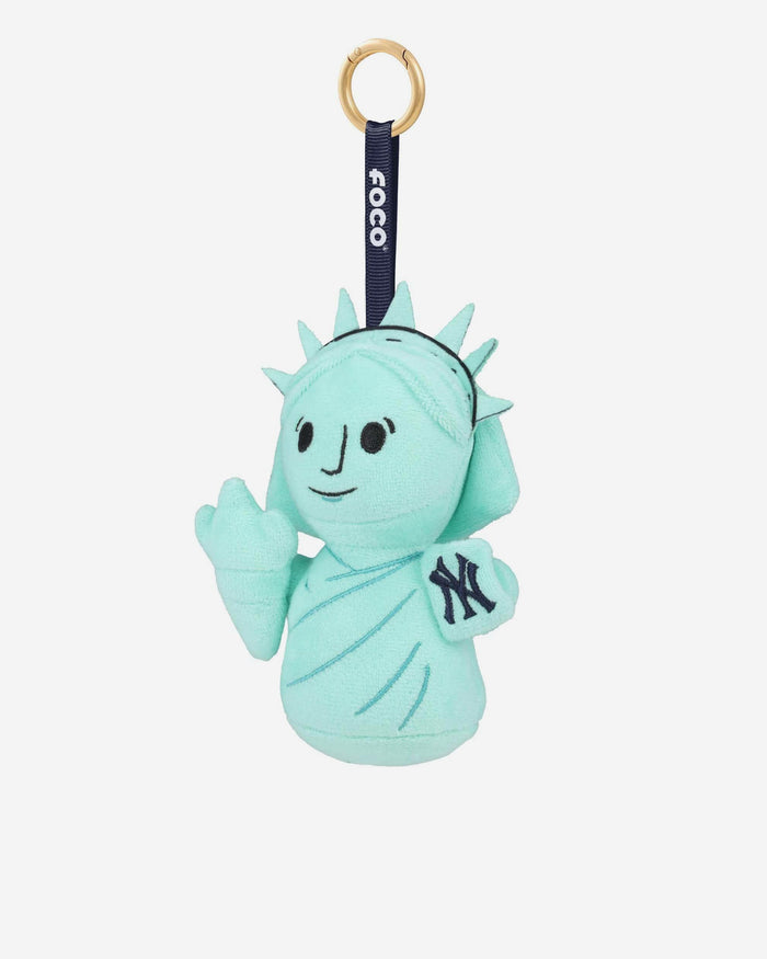 New York Yankees Plush Teamie Beanie Bag Charm Keychain FOCO - FOCO.com