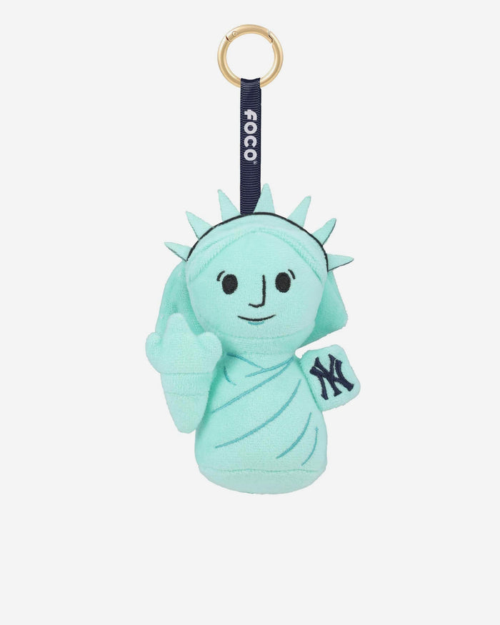 New York Yankees Plush Teamie Beanie Bag Charm Keychain FOCO - FOCO.com