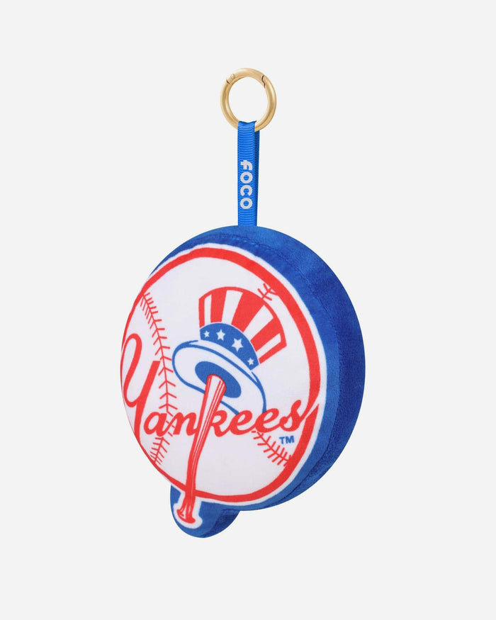 New York Yankees Plush Team Logo Bag Charm Keychain FOCO - FOCO.com