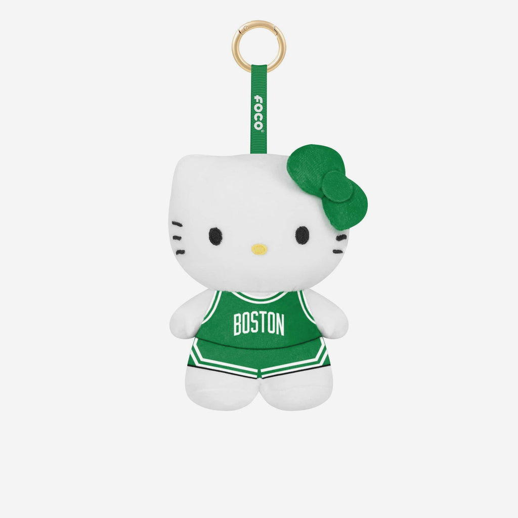 Boston Celtics Plush Hello Kitty® Bag Charm Keychain FOCO - FOCO.com
