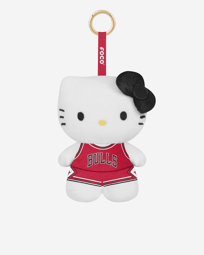 Chicago Bulls Plush Hello Kitty® Bag Charm Keychain FOCO - FOCO.com