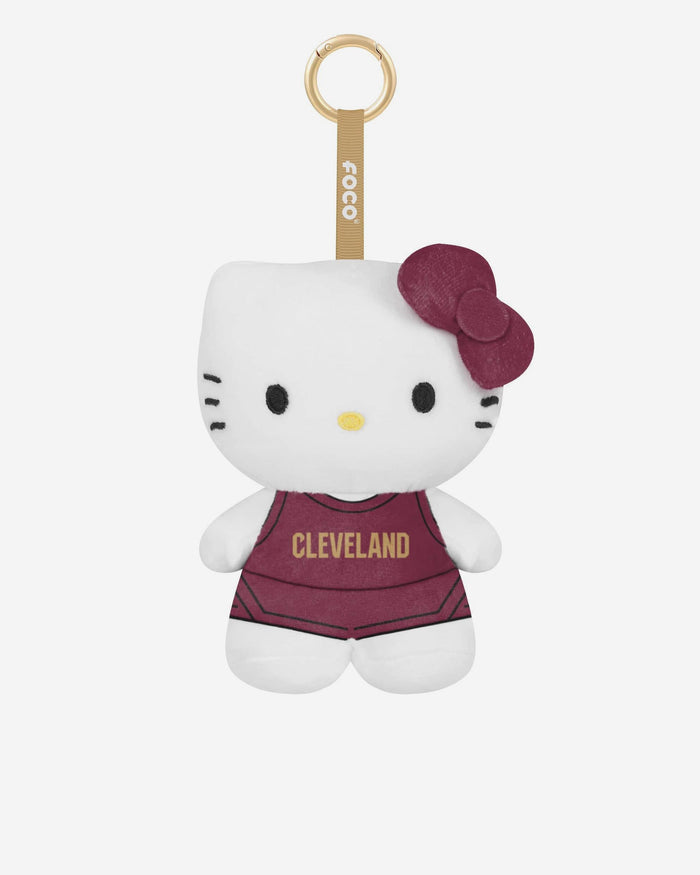 Cleveland Cavaliers Plush Hello Kitty® Bag Charm Keychain FOCO - FOCO.com