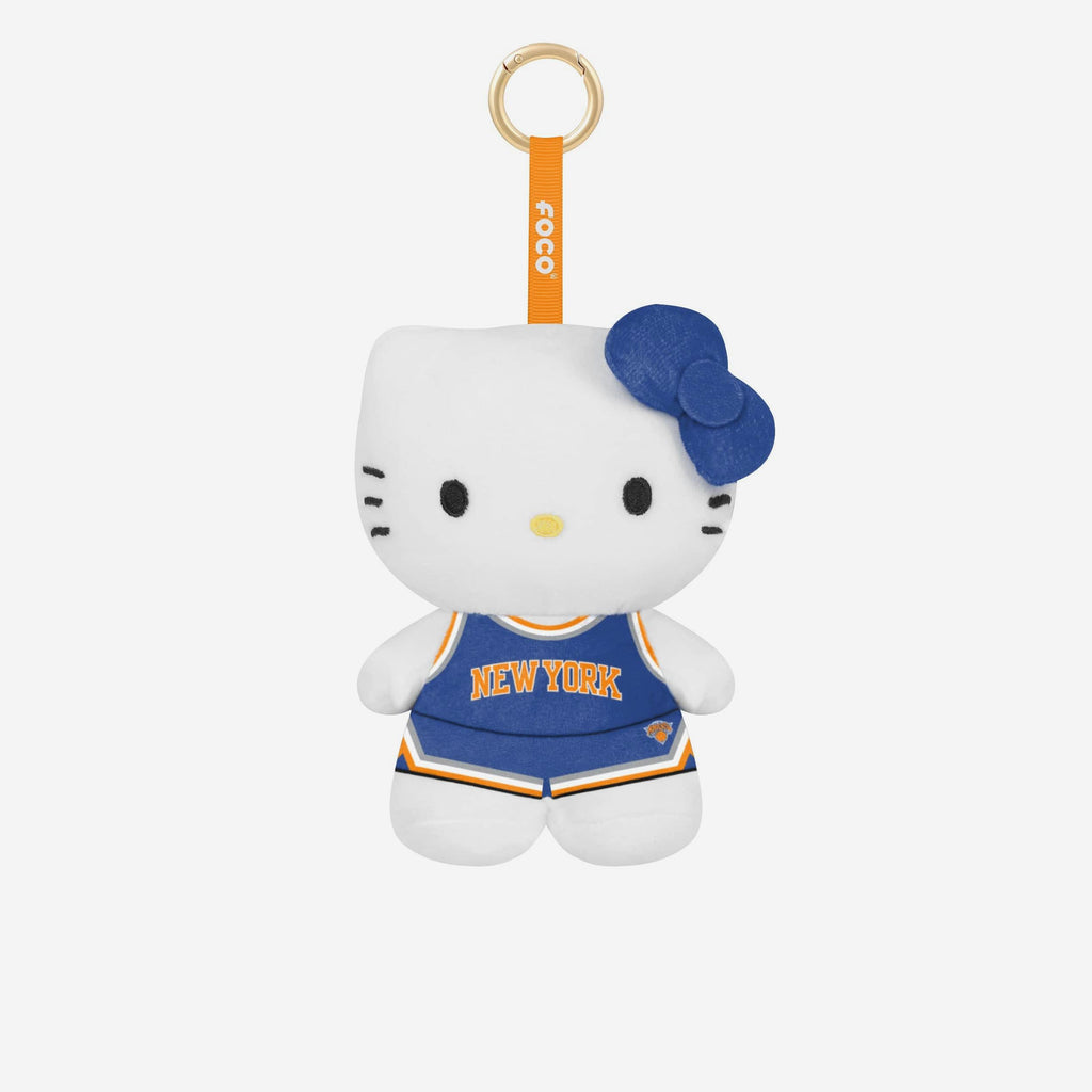 New York Knicks Plush Hello Kitty® Bag Charm Keychain FOCO - FOCO.com