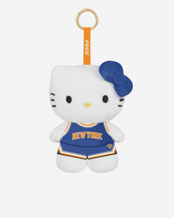 New York Knicks Plush Hello Kitty® Bag Charm Keychain FOCO - FOCO.com