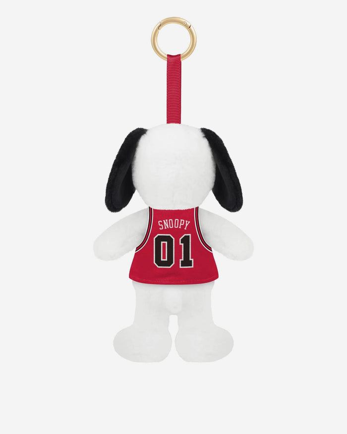 Chicago Bulls Plush Snoopy Peanuts Bag Charm Keychain
