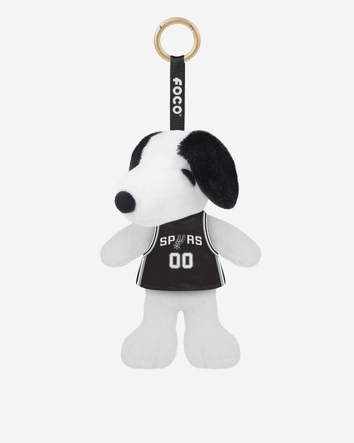 San Antonio Spurs Plush Snoopy Peanuts Bag Charm Keychain