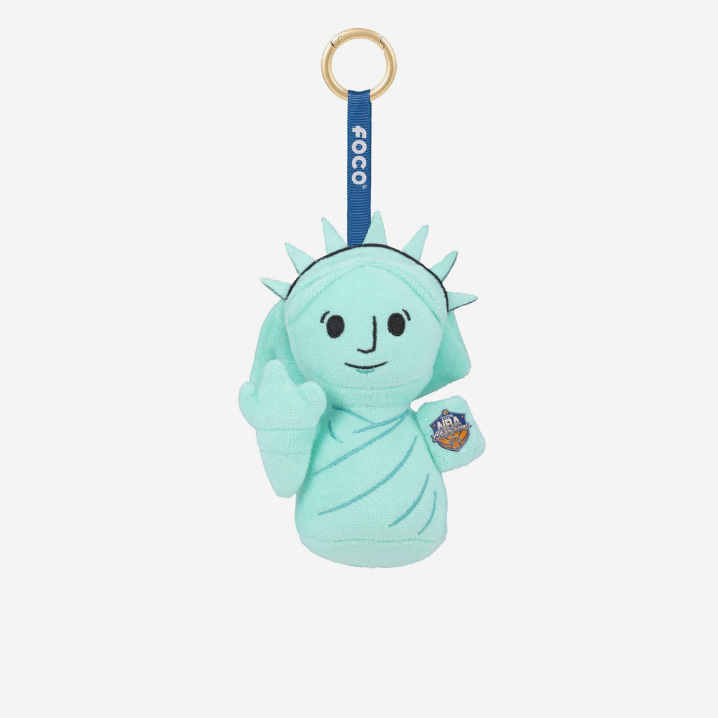 New York Knicks 2026 NBA Champions Statue Of Liberty Bag Charm Keychain FOCO - FOCO.com