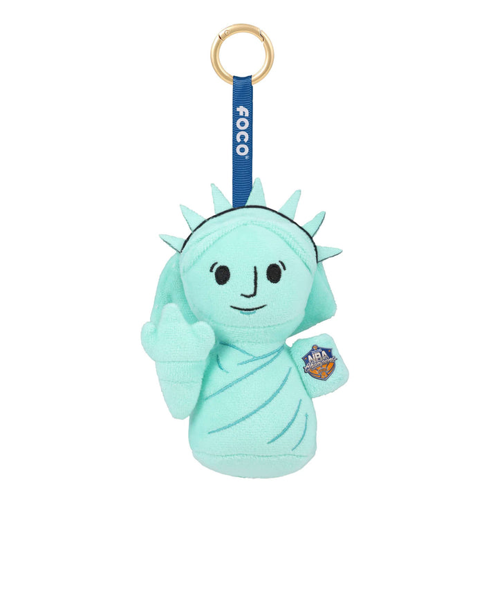 New York Knicks 2026 NBA Champions Statue Of Liberty Bag Charm Keychain