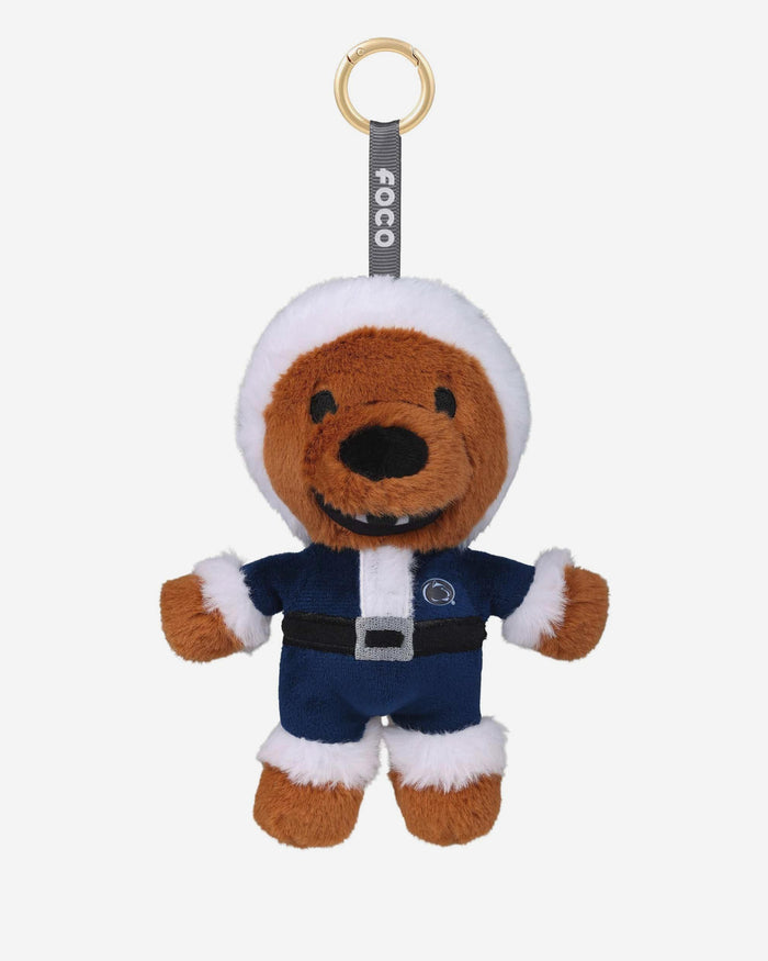 Penn State Nittany Lions Plush Mascot Santa Bag Charm Keychain FOCO - FOCO.com