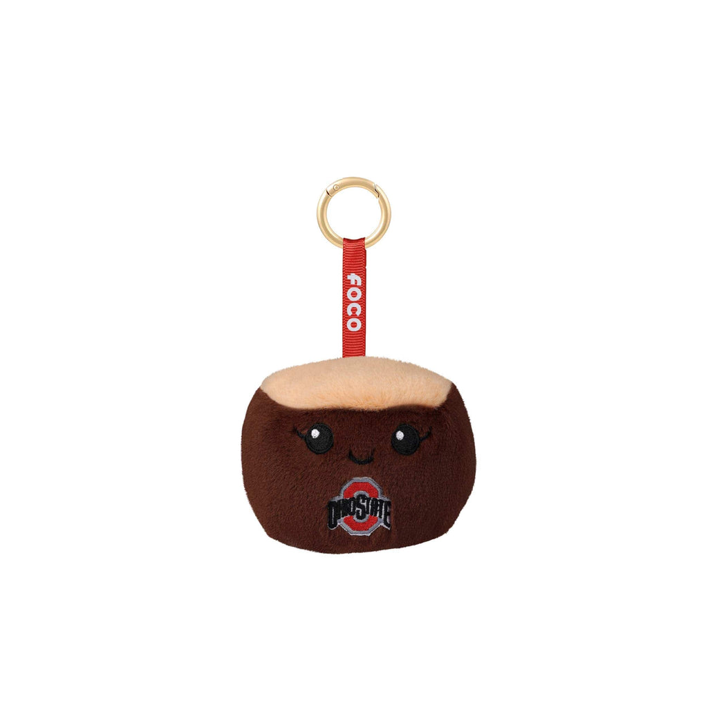 Ohio State Buckeyes Plush Food Bag Charm Keychain FOCO - FOCO.com