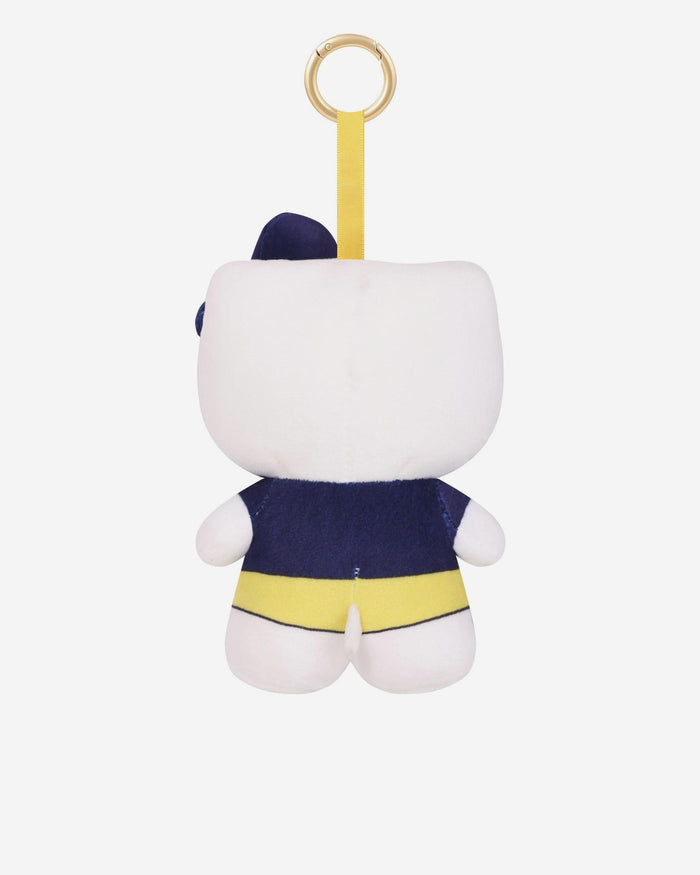 Michigan Wolverines Plush Hello Kitty® Bag Charm Keychain FOCO - FOCO.com