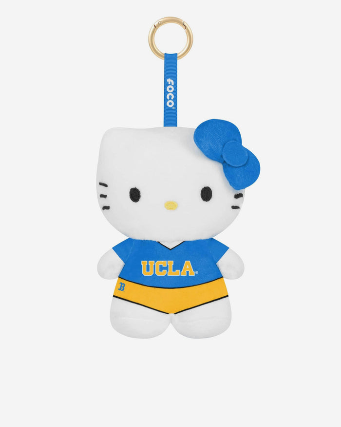 UCLA Bruins Plush Hello Kitty® Bag Charm Keychain FOCO - FOCO.com