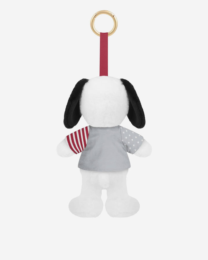 Alabama Crimson Tide Americana Plush Snoopy Peanuts Bag Charm Keychain FOCO - FOCO.com