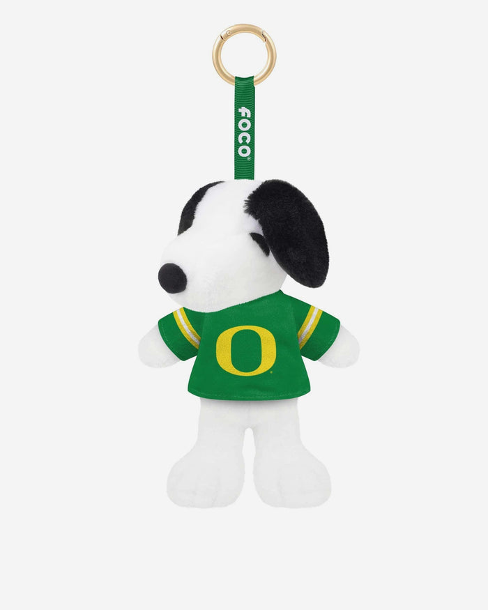 Oregon Ducks Plush Snoopy Peanuts Bag Charm Keychain FOCO - FOCO.com