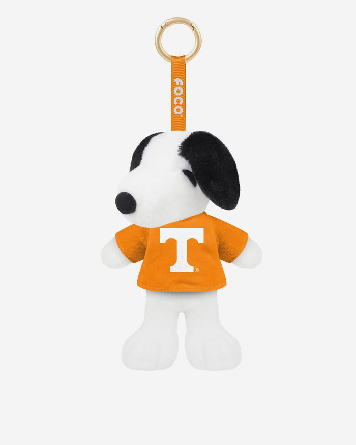 Tennessee Volunteers Plush Snoopy Peanuts Bag Charm Keychain FOCO - FOCO.com