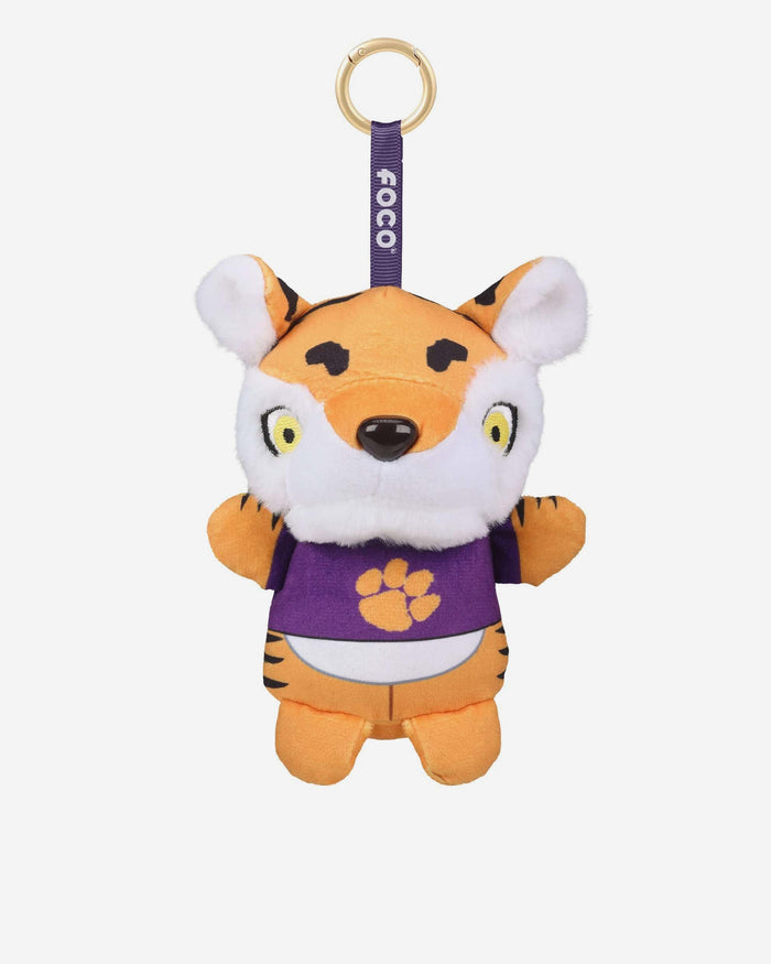 Clemson Tigers Plush Teamie Beanie Mascot Bag Charm Keychain FOCO - FOCO.com