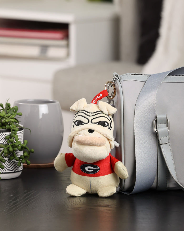 Georgia Bulldogs Plush Teamie Beanie Mascot Bag Charm Keychain FOCO - FOCO.com
