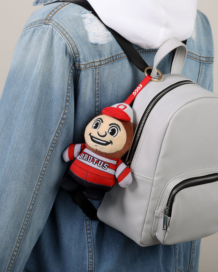 Ohio State Buckeyes Plush Teamie Beanie Mascot Bag Charm Keychain FOCO - FOCO.com