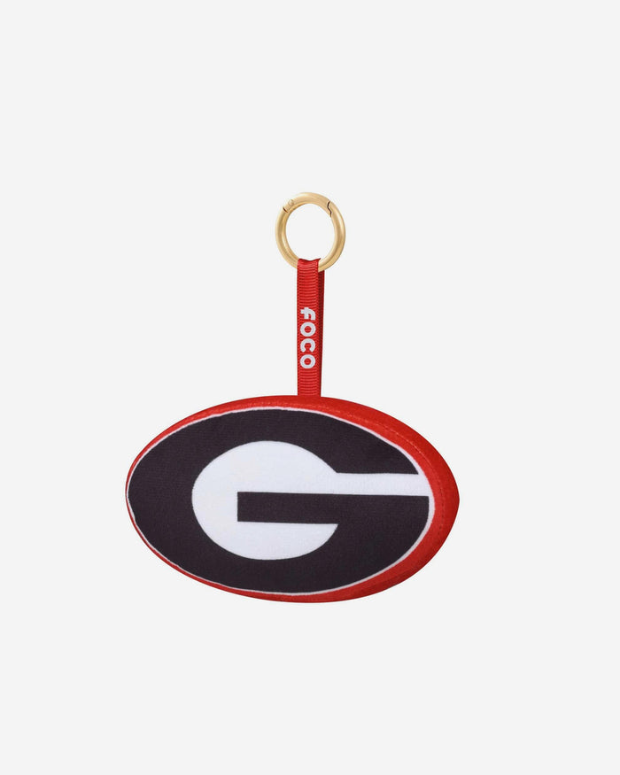 Georgia Bulldogs Plush Team Logo Bag Charm Keychain FOCO - FOCO.com