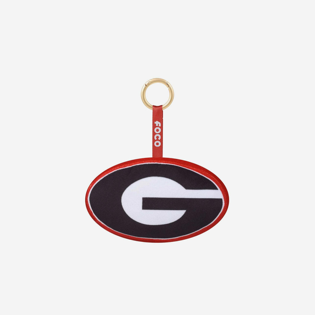 Georgia Bulldogs Plush Team Logo Bag Charm Keychain FOCO - FOCO.com
