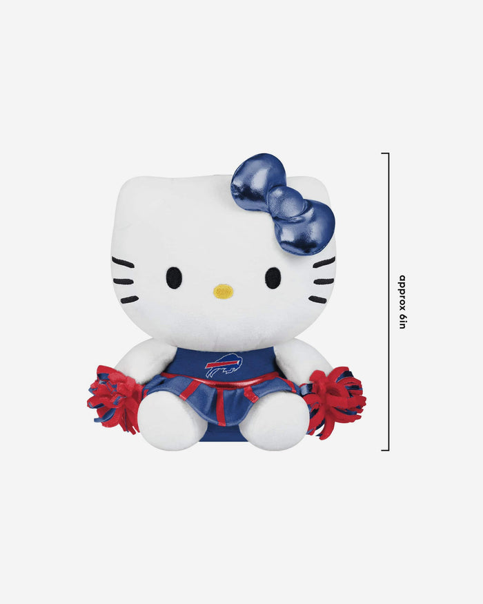 Buffalo Bills Plush Hello Kitty® Cheer Outfit Bag Charm Keychain FOCO - FOCO.com