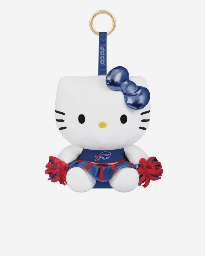 Buffalo Bills Plush Hello Kitty® Cheer Outfit Bag Charm Keychain FOCO - FOCO.com