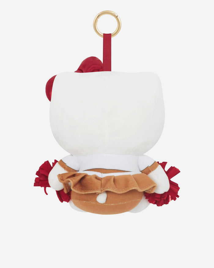 San Francisco 49ers Plush Hello Kitty® Cheerleader Bag Charm Keychain FOCO - FOCO.com