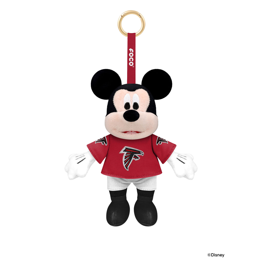 Atlanta Falcons Disney Mickey Mouse Clip-On Plush FOCO - FOCO.com