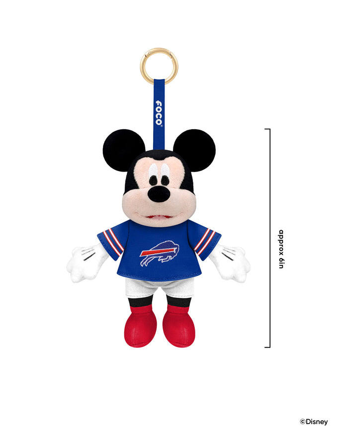 Buffalo Bills Disney Mickey Mouse Clip-On Plush FOCO - FOCO.com