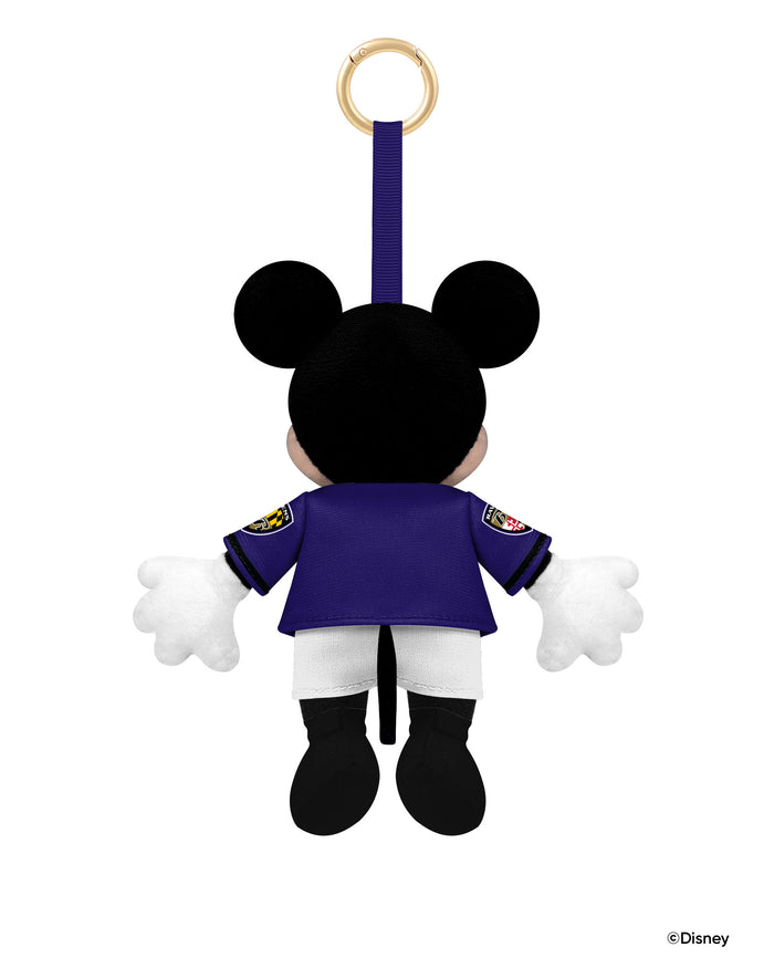 Baltimore Ravens Disney Mickey Mouse Clip-On Plush FOCO - FOCO.com