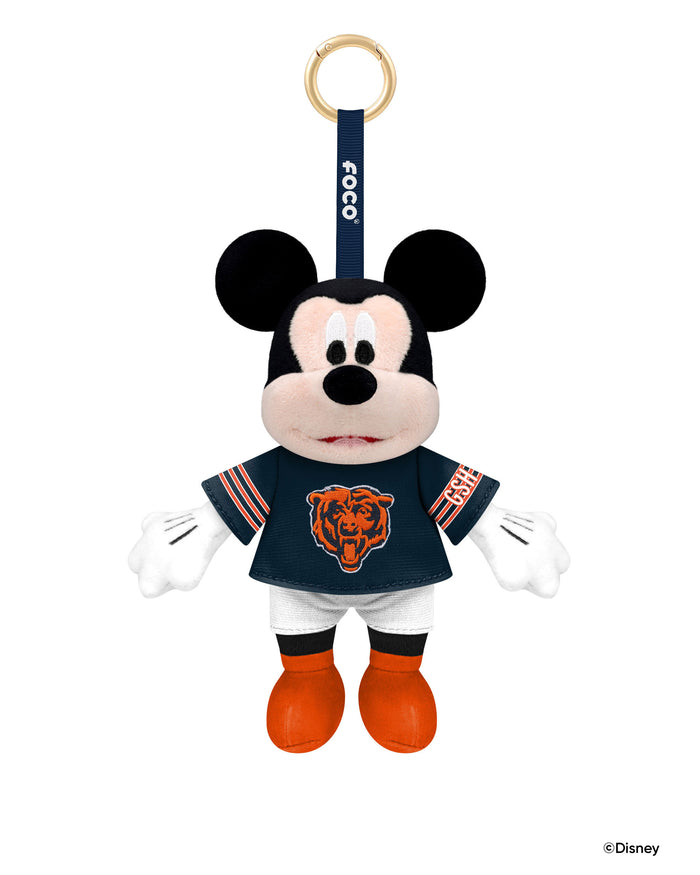 Chicago Bears Disney Mickey Mouse Clip-On Plush FOCO - FOCO.com