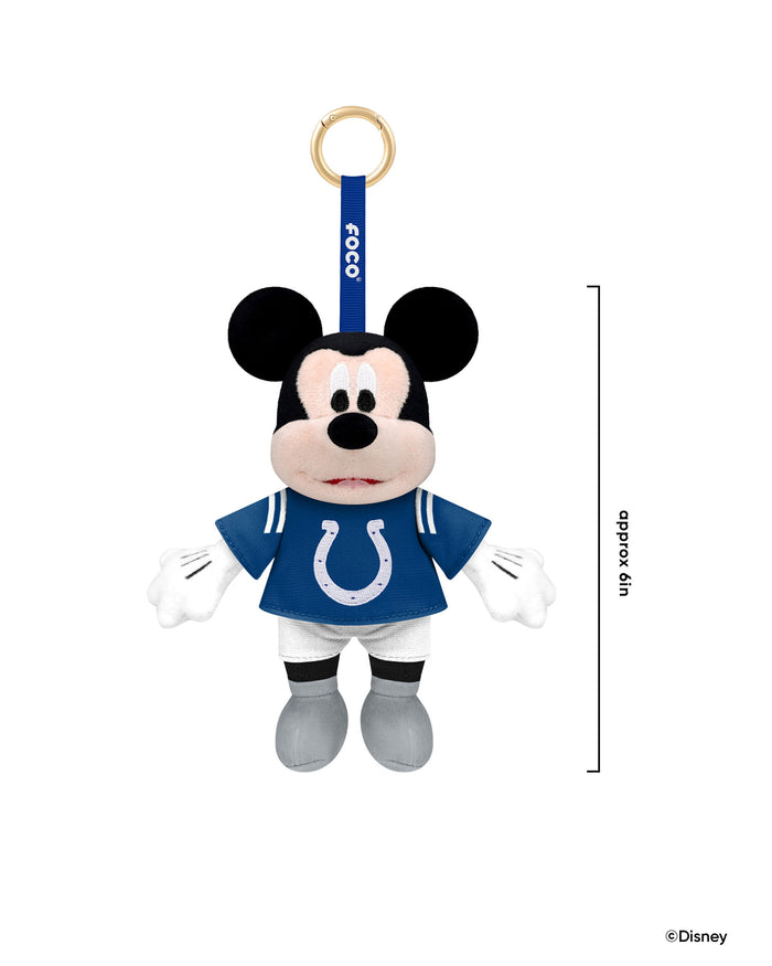 Indianapolis Colts Disney Mickey Mouse Clip-On Plush FOCO - FOCO.com