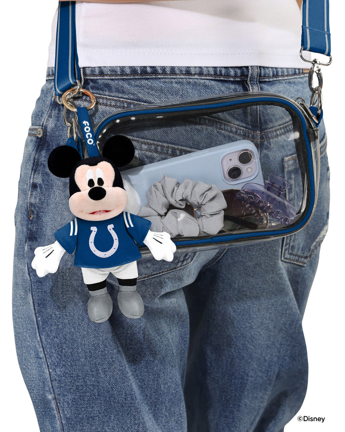 Indianapolis Colts Disney Mickey Mouse Clip-On Plush FOCO - FOCO.com