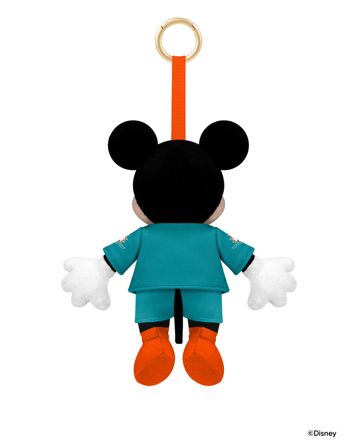 Miami Dolphins Disney Mickey Mouse Clip-On Plush FOCO - FOCO.com