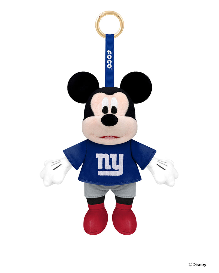 New York Giants Disney Mickey Mouse Clip-On Plush FOCO - FOCO.com