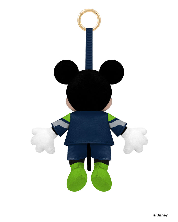 Seattle Seahawks Disney Mickey Mouse Clip-On Plush FOCO - FOCO.com