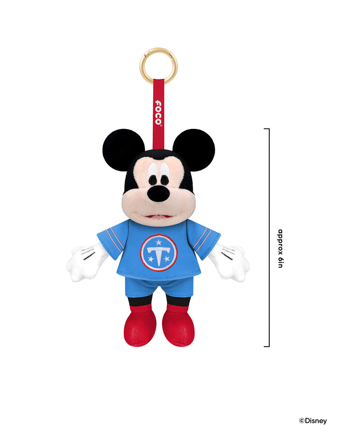 Tennessee Titans Disney Mickey Mouse Clip-On Plush FOCO - FOCO.com