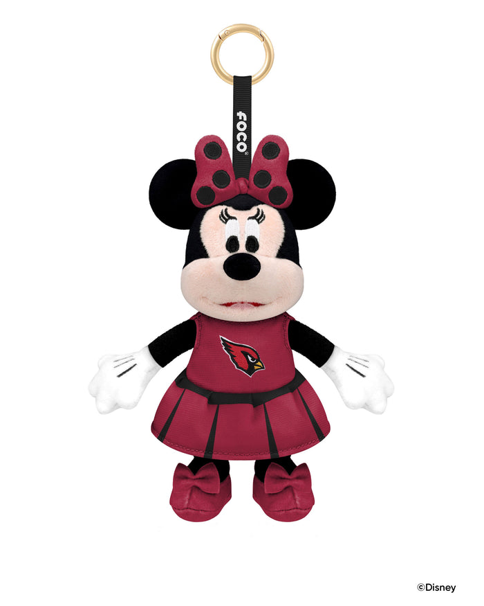Arizona Cardinals Disney Minnie Mouse Clip-On Plush FOCO - FOCO.com