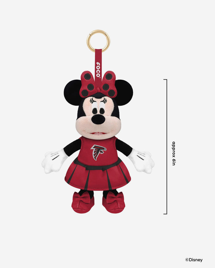Atlanta Falcons Disney Minnie Mouse Clip-On Plush FOCO - FOCO.com