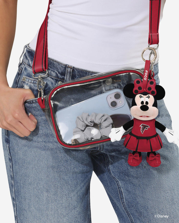 Atlanta Falcons Disney Minnie Mouse Clip-On Plush FOCO - FOCO.com